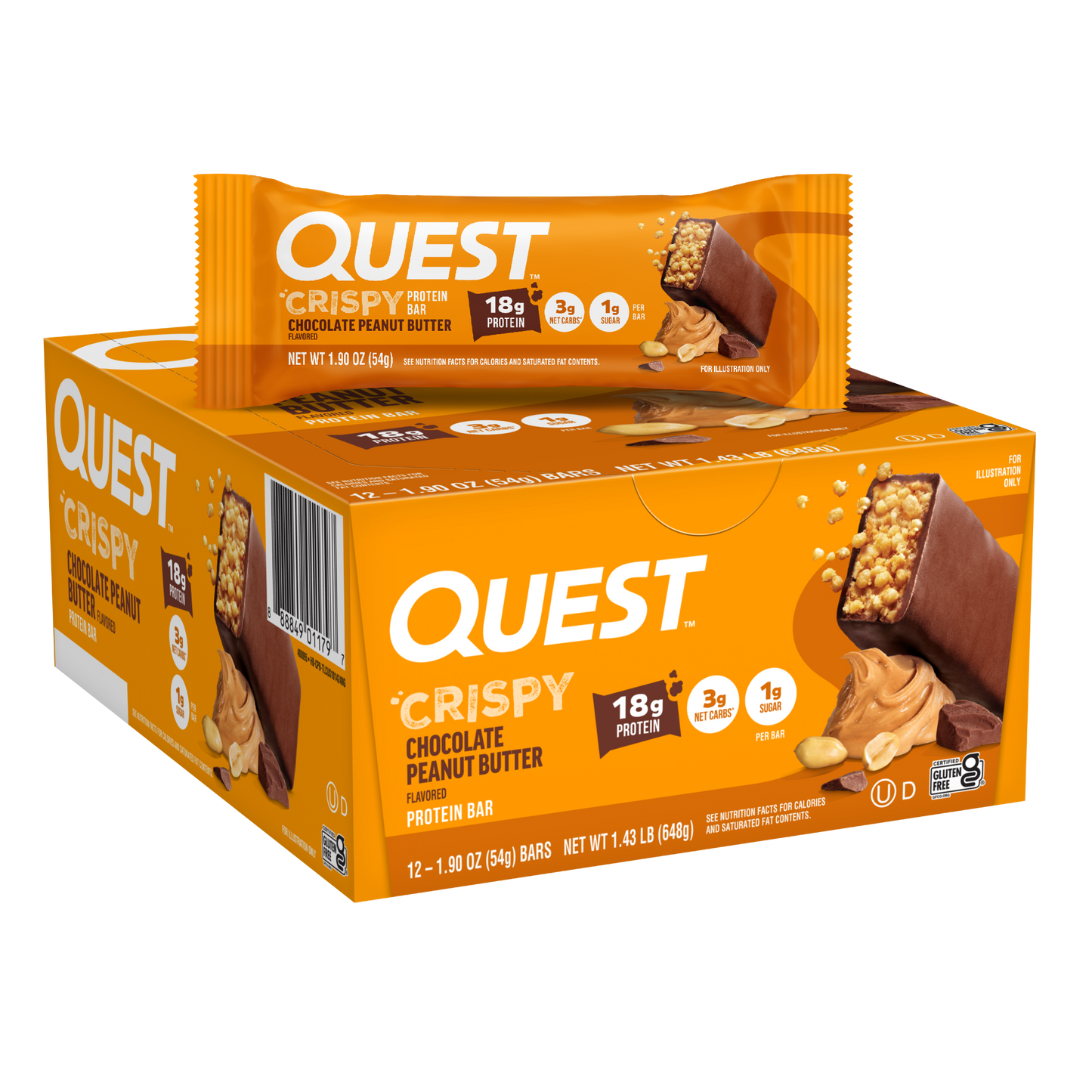 chocolate-peanut-butter-crispy-hero-protein-bars-f8 400095_QN_USA_Pkg_Crispy_ProteinBar_CPB_12ctCarton_3D_Composite_Force.png