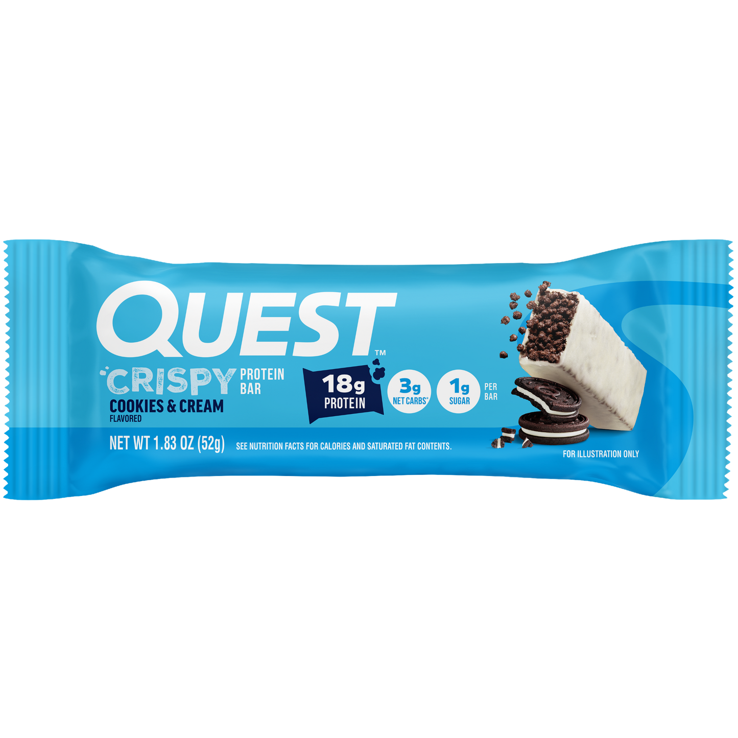 cookies-and-cream-crispy-hero-protein-bars-u9 400110_QN_USA_Pkg_Crispy_ProteinBar_CAC_Wrapper_3D_Front_Force.png